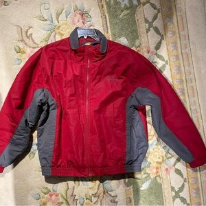Cabela's Men's Red and Gray Performance Jacket